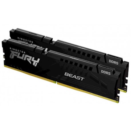 Pomnilnik DDR5 32GB (2x16GB) 6000MHz KINGSTON Fury Beast Black, KF560C40BBK2-32