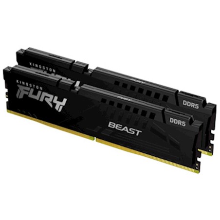 Pomnilnik DDR5 32GB (2x16GB) 5600 FURY Beast Black, KF556C40BBK2-32
