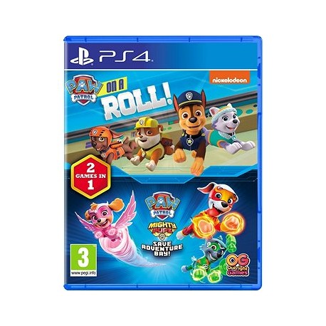 Igra Paw Patrol: On a roll! and PAW Patrol: Mighty Pups Save Adventure Bay Bundl