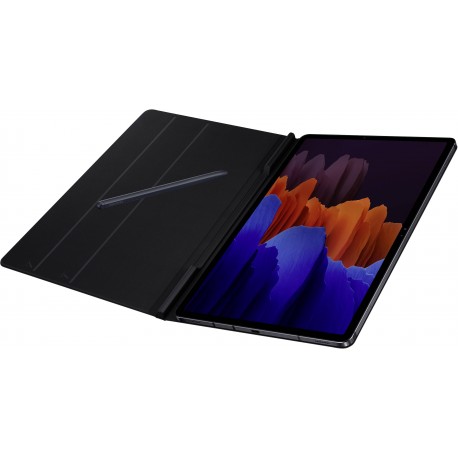 Ovitek za Galaxy Tab S7+ Book črn EF-BT970PBEGEU