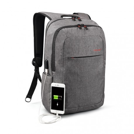 Nahrbtnik za prenosnik 15.6 TIGERNU T-B3090A - USB, black/gray