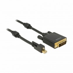 Kabel DisplayPort mini - DVI kabel 2m aktivni 4K vgradni Delock