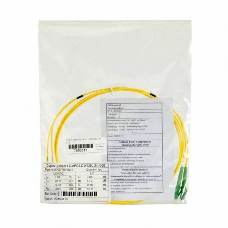 Optični patch SM PK-9 LC(APC)/LC 2m EFB