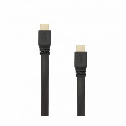 HDMI-HDMI kabel 1.5m flat črn SBOX