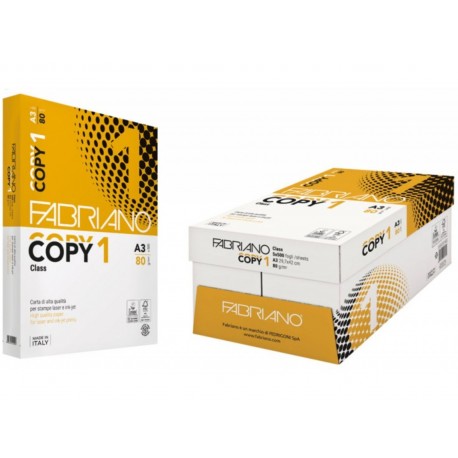 Papir A3 Fabriano Copy 1 80 gr Class a-kvaliteta