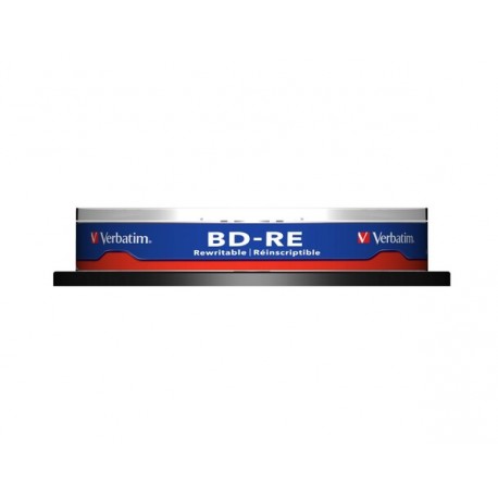 Mediji Blu-Ray Verbatim 25GB BD-RE 2x Spindle-10 (43694)
