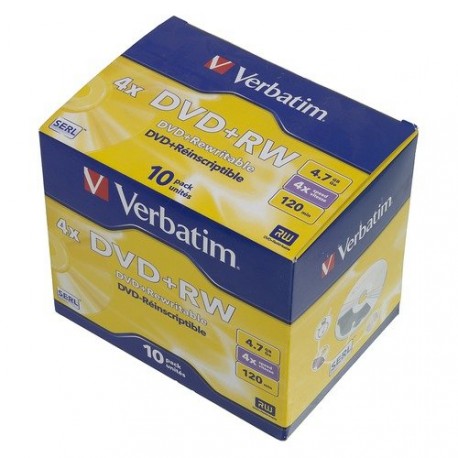 Medij DVD+RW 4.7GB Matt Silver JC-1(43229/43228), 1 kos