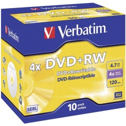Mediji DVD+RW 4.7GB 4X Matt Silver JC-1(43229/43228)