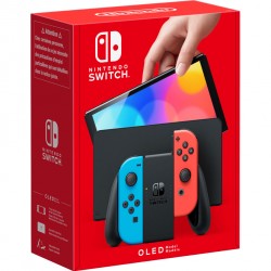 Igralna konzola  Nintendo switch OLED Neon blue/Red Joy-Con