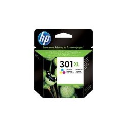 Črnilo HP 301XL High Yield Tri-color Original Ink Cartridge