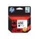 Črnilo HP 650 ink cartridge black standard capacity 360 pages 1-pack