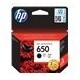 Črnilo HP 650 ink cartridge black standard capacity 360 pages 1-pack