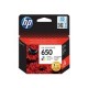 Črnilo HP 650 ink cartridge tri-colour standard capacity 200 pages 1-pack