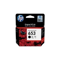 Črnilo HP 653 Black Original Ink Advantage Cartridge