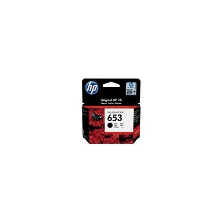 Črnilo HP 653 Black Original Ink Advantage Cartridge