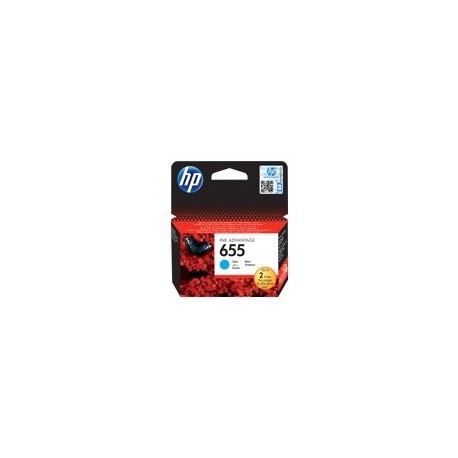 Črnilo HP 655 ink cartridge cyan standard capacity 600 pages 1-pack