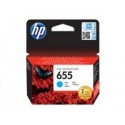 Črnilo HP 655 ink cartridge cyan standard capacity 600 pages 1-pack