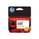 Črnilo HP 655 ink cartridge yellow standard capacity 600 pages 1-pack