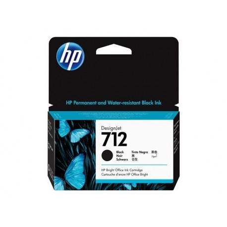 Črnilo HP 712 38-ml Black DesignJet Ink Cartridge