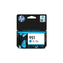 Črnilo HP 951 original ink cartridge cyan standard capacity 700 pages 1-pack Off