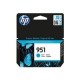 Črnilo HP 951 original ink cartridge cyan standard capacity 700 pages 1-pack Off