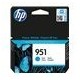 Črnilo HP 951 original ink cartridge cyan standard capacity 700 pages 1-pack Off