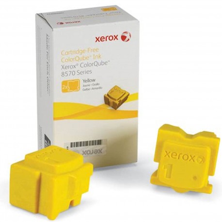 ČRNILO XEROX RUMEN COLORQUBE 8570/8580  ZA 4.400 STRANI (2 STICKS)