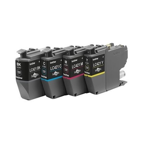 Črnilo BROTHER 4-pack of Black Cyan Magenta and Yellow 200-page standard capacit