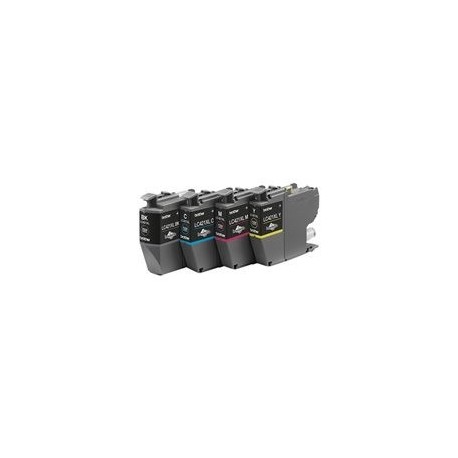 Črnilo BROTHER 4-pack of Black Cyan Magenta and Yellow 500-page high capacity in