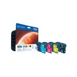 Črnilo BROTHER LC-1100 ink cartridge black and tri-colour high capacity Bk: 19ml