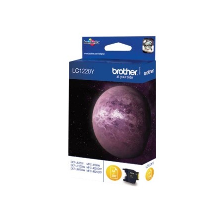 Črnilo BROTHER LC-1220 ink cartridge yellow standard capacity 300 pages 1-pack
