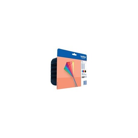 Črnilo BROTHER LC-223 ink cartridge black and tri-colour standard capacity 1-pac