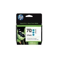 Črnilo HP 712 3-Pack 29-ml Cyan DesignJet Ink Cartridge