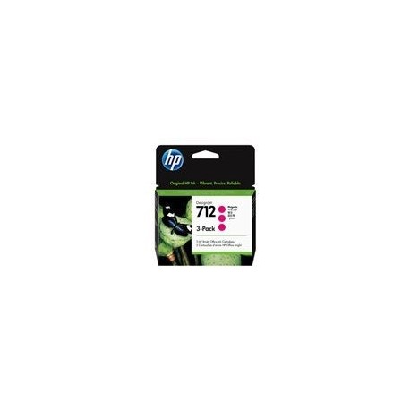 Črnilo HP 712 3-Pack 29-ml Magenta DesignJet Ink Cartridge