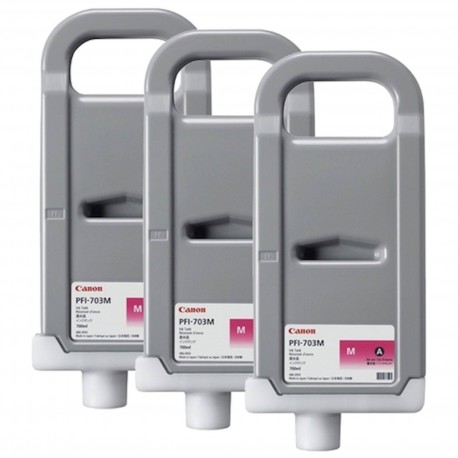 ČRNILO CANON PFI-703 MAGENTA 3 PACK IPF 810/815/520