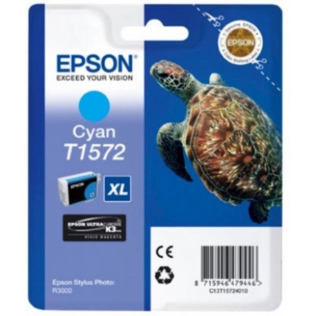 ČRNILO EPSON CYAN  S PIGMENT. ZA STY.PHO R3000 XL 25,9ml