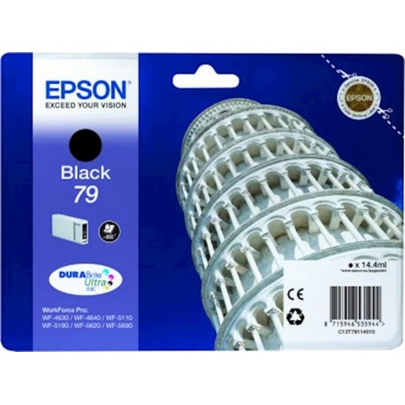 ČRNILO EPSON ČRNO 79 ZA WFPro 5620DWF, 5110DW ZA 900 STRANI