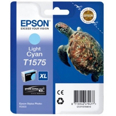 ČRNILO EPSON LIGHT CYAN S PIGM. ZA STY.PHO R3000 XL 25,9ml