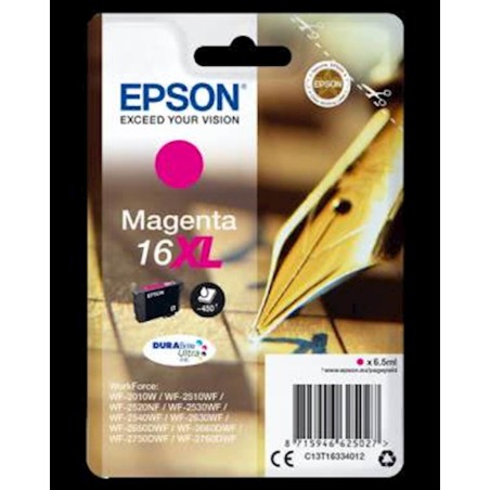 ČRNILO EPSON MAGENTA 16XL ZA WF-2520NF,2530WF,2540WF