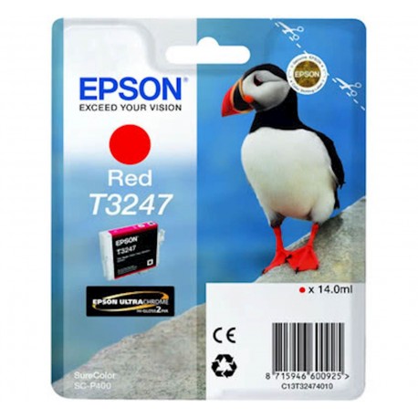 ČRNILO EPSON RED ZA SURECOLOR SC-P401, 14 ml