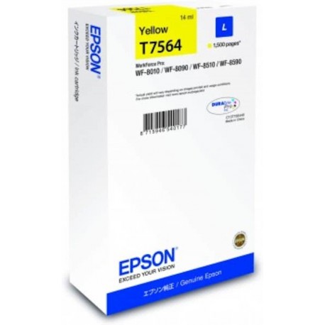 ČRNILO EPSON RUMENA L ZA WF-8090/WF-8590 ZA 1.500 STRANI