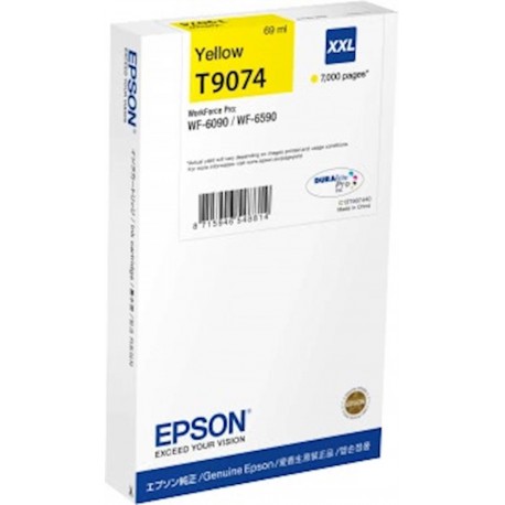 ČRNILO EPSON RUMENO XXL ZA WF-6590 / WF-6090, 69 ml