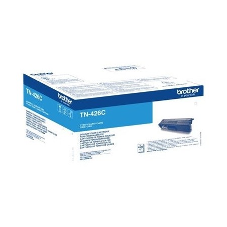 Toner BROTHER TN426C Toner Cartridge Cyan Super High Capacity 6.500 pages