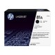 Toner HP 81A original toner cartridge black standard capacity 10.500 pages 1-pac