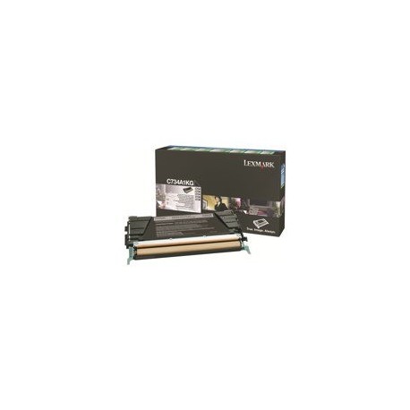 Toner LEXMARK C734 X734 toner cartridge black standard capacity 8.000 pages 1-pa
