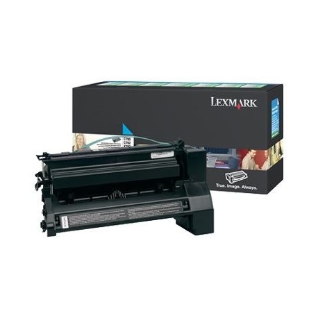 Toner LEXMARK C782 X782e toner cartridge cyan high yield 10.000 pages 1-pack