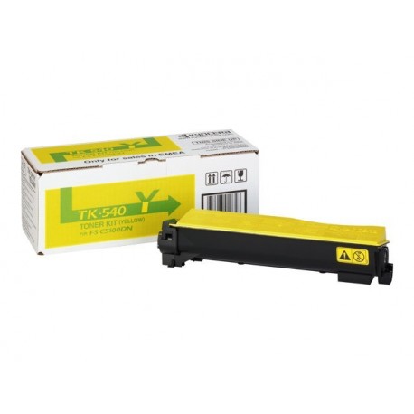 Toner KYOCERA TK-540 toner cartridge yellow standard capacity 4.000 pages 1-pack