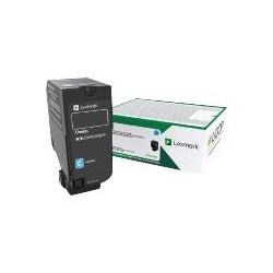 Toner LEXMARK 10K Return Program Cyan Toner Cartridge CS/CX727 CS728