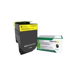 Toner LEXMARK 3.5K Return Program Yellow Toner Cartridge CS/CX417