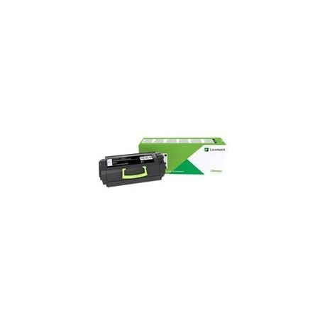 Toner LEXMARK 522HE toner cartridge black high capacity 25.000 pages 1-pack corp